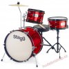 Stagg TIM JR 3/16B RD, d�tsk� bic� sada, �erven�