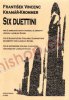 Six Duettini - Pro 2 zobcov� fl�tny (housle, klarinety)